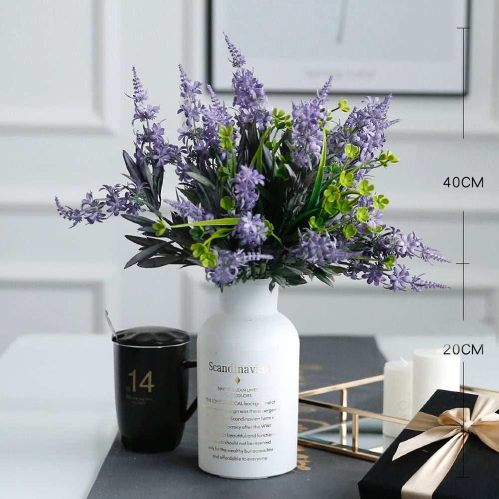 INDOORPLUS公式 |造花 ラベンダー 紫 装飾 置物 ガラス – Indoorplus