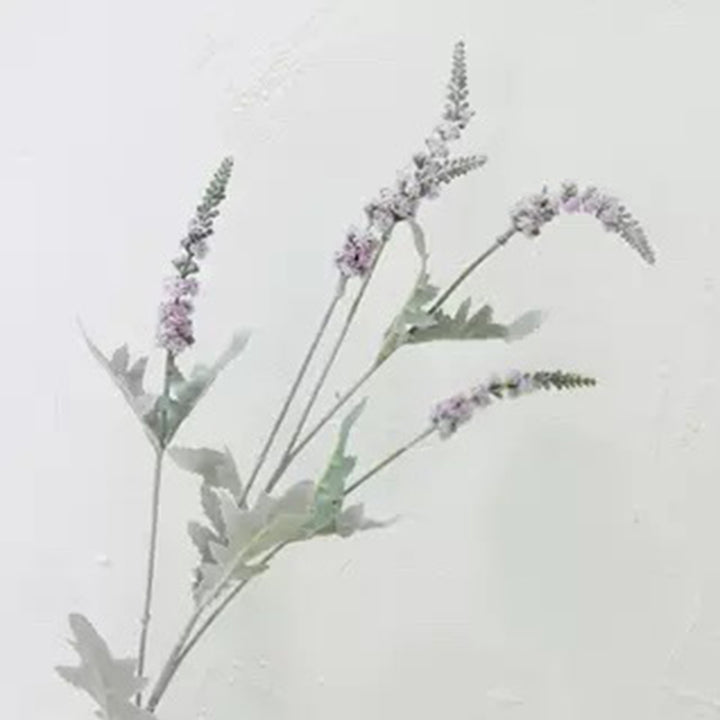 【造花】ラベンダー 淡い紫色 北欧風 高級感