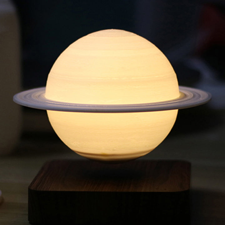 【置物】土星型ライト 磁気浮上式 おしゃれ