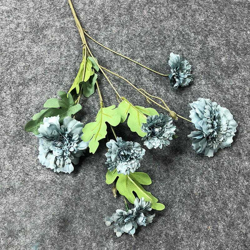 花束 紫 冬の匂い 造花 披露宴 シリーズ  斬新 ユニック ボタン インテリア 装飾 質感