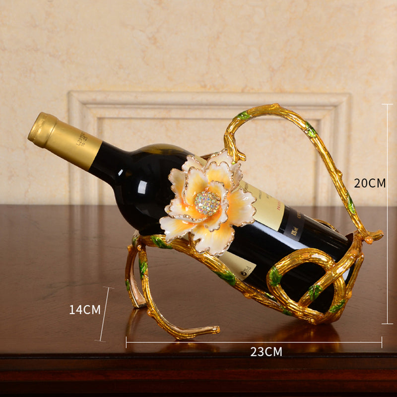ヨーロッパ風 カスタマイズ エナメル ワイン ラック アメリカ風 ラック 創造 ワイン クーラー アクセサリー 結婚式 贈り物
